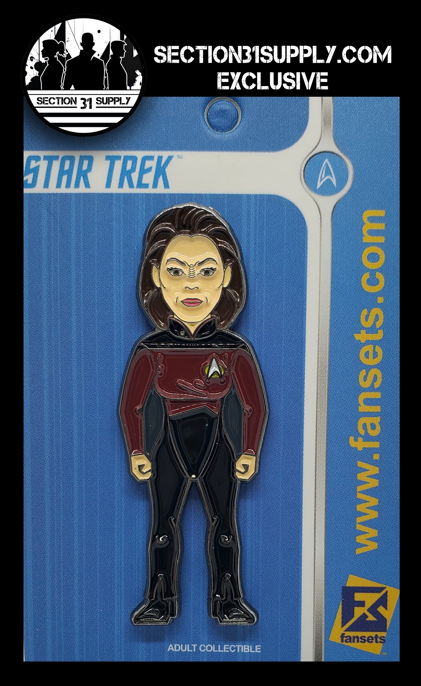 Star Trek: Ensign Ro FanSets pin